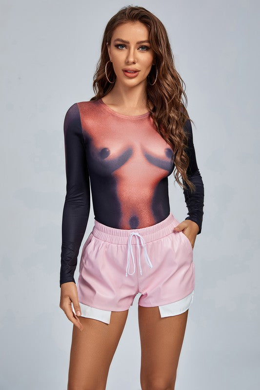Body Print Bodysuit – Rag & Muffin